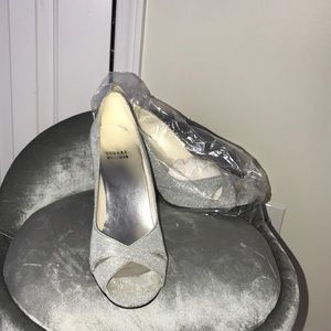 Silver heels